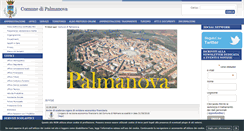 Desktop Screenshot of comune.palmanova.ud.it